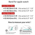 thumbnail image 6 of LEIXIUER Silicone Strap Compatible with Apple Watch Band 45mm 41mm 38mm 42mm 40mm 44mm 49mm,Smartwatch Wrist Adjustable Breathable Sport Bands for iWatch Series 7 6 5 4 3 2 1 8 9 SE Nike, 6 of 8