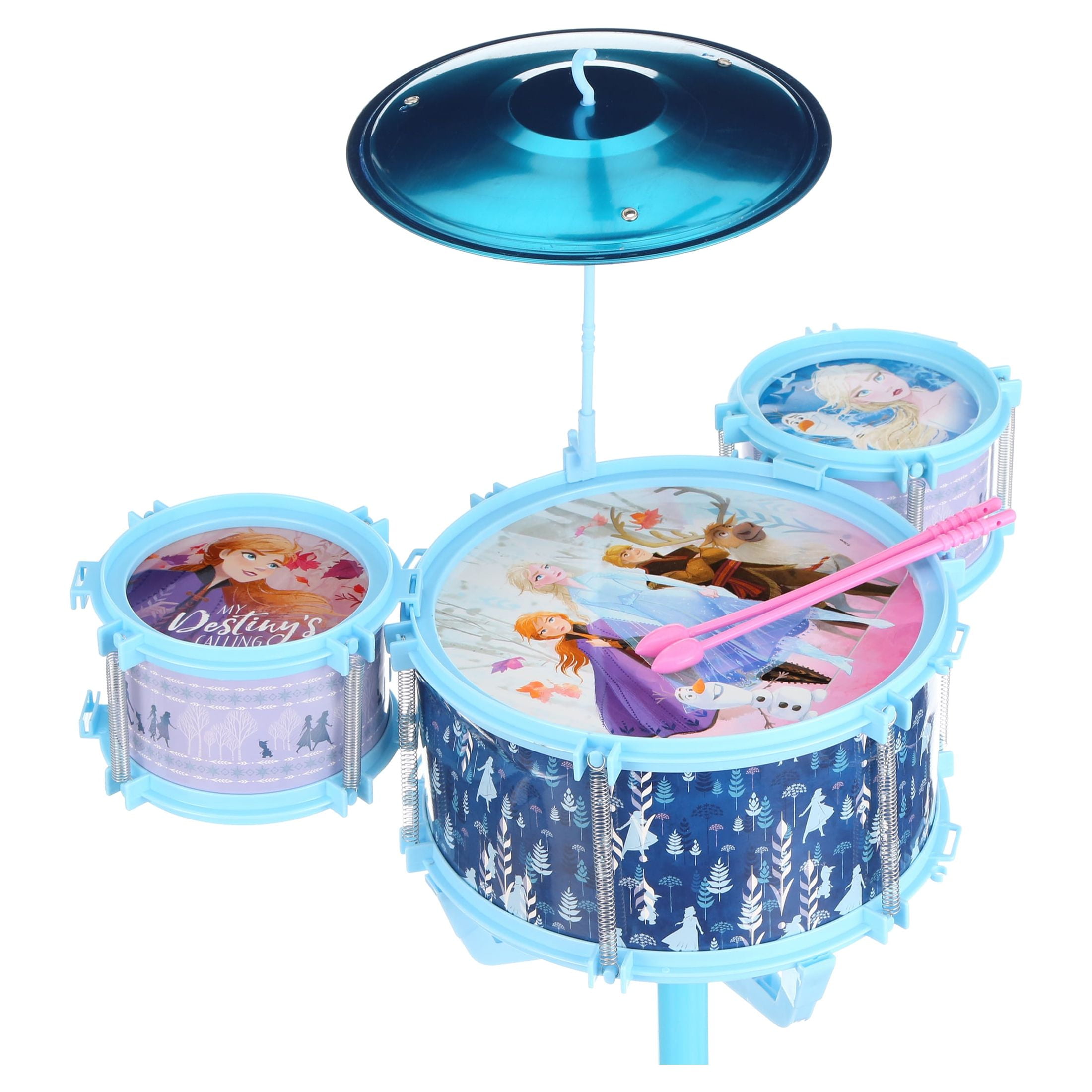 Disney Frozen 2 Toy Drum Kit Set