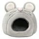 thumbnail image 1 of Casita de peluche cálida con forma de rata para hámsteres, chinchillas, ratones y hámsteres., 1 of 8