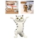 thumbnail image 4 of Bolígrafo de gato de baile, soporte para bolígrafo para gafas, decoración de estantería para el hogar, estatua de gatito animal, decoración de escrito Gris Baoblaze Escultura de estatua de gato, 4 of 7