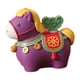 thumbnail image 2 of Figura de caballo en miniatura de resina, estatua de caballo coleccionable, regalos en miniatura Púrpura, 2 of 8