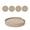 Khaki, variant on Cthrlog Woven Cotton Coasters Drink Coasters Coffee Table Decor Natural Fiber Protection for Home Kitchen Living Room Dining Set 18cm Round Linen Style Khaki