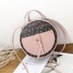 thumbnail image 1 of Bolso cruzado de diseñador redondo de cuero para fregar Vintage para mujer, bolsos de hombro de cuero PU 2019, bolsos pequeños para mujer, Mini bolso de mano Adepaton 2031311-2, 1 of 1