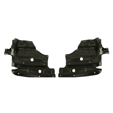 Left & Right Side Engine Splash Shield For 00-01 Nissan Maxima Sedan Set of 2
