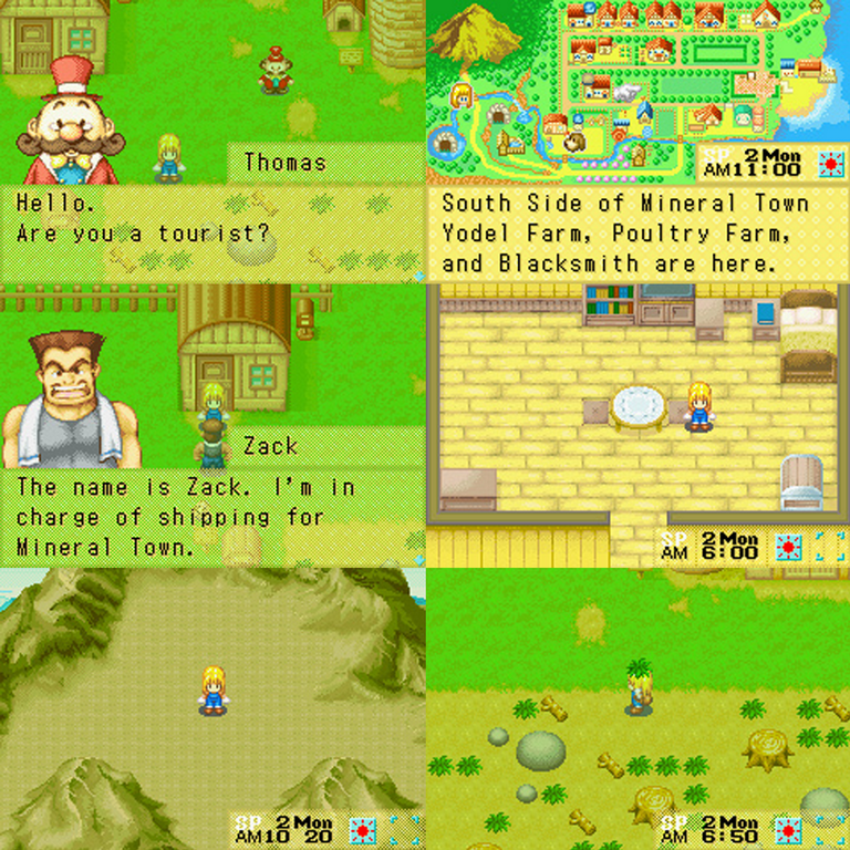 Harvest Moon: More Friends of Mineral Town Game Boy Advance