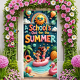 thumbnail image 6 of Decorative Design School's Out Summer Banner Colorful Theme Vacation Banner Kids Party for Summer Celebration Outdoor Activity Holiday Fun, 6 of 8