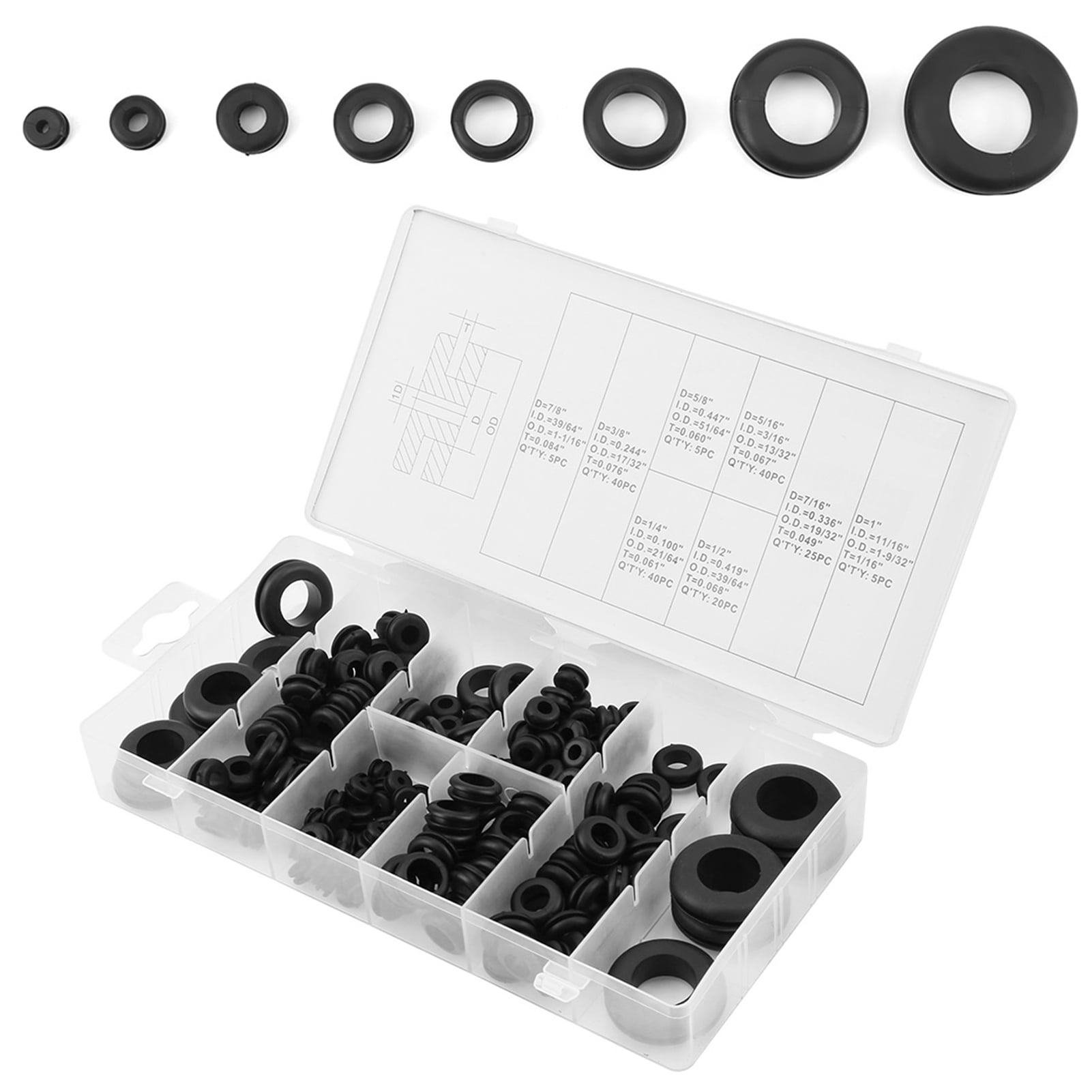 Rubber Grommet, Rubber Cable Grommet, Lightweight Pipes Gas Hydraulic