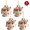 A, variant on 8 Pcs Christmas Coffee Cup Ornaments, 2D Acrylic Hanging Decorations for Christmas Tree, Cute Holiday Gift and Coffee Mug Ornaments for Home Party, Keychain Charm