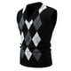 thumbnail image 1 of Chaqueta de Punto de Cuello en V de los Hombres, Abrigo Cálido con Ligero Estiramiento para el Otoño Y el Uso Casual Diario, Blusa en Capas de Moda, 1 of 7