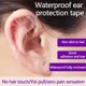 thumbnail image 5 of Pegatinas Impermeables para Las Orejas | Protección Segura para Nadar y Ducharse | Película Adhesiva Reutilizable | Protectores Suaves para Las Orejas para Adultos | Paquete de 10, 5 of 7