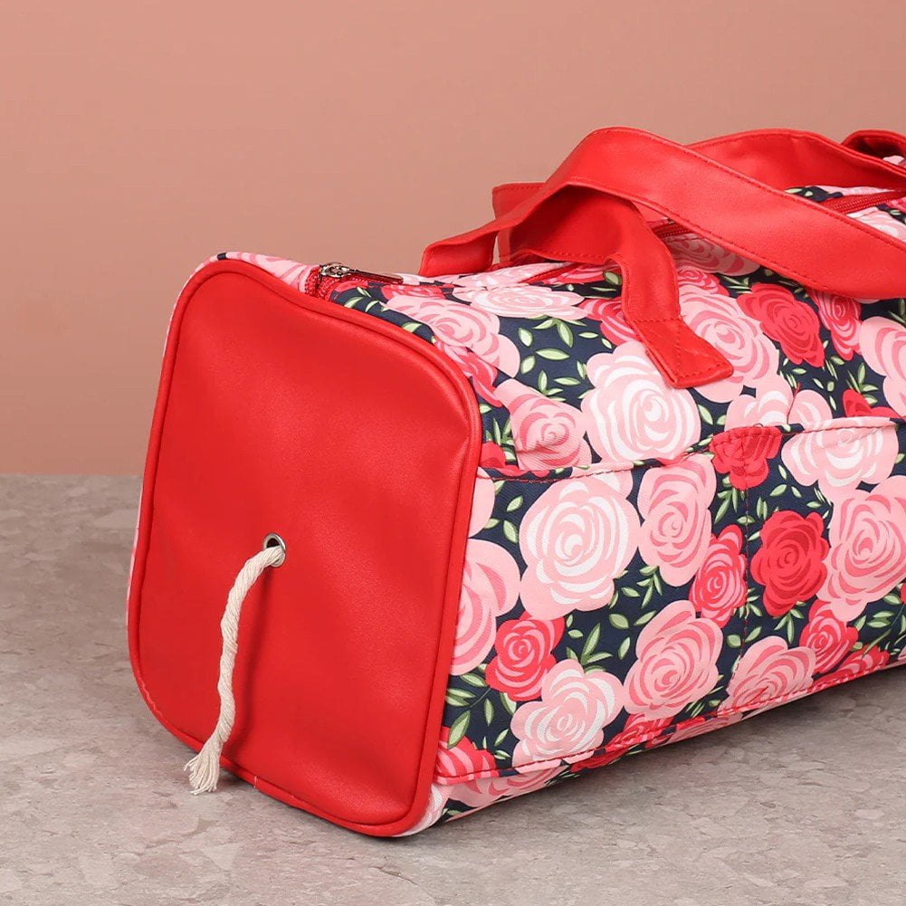 Large Capacity Crochet Storage Bag Portable Knitting Bag DIY Yarn Storage Organizer for Yarn and Crochet Hooks Sewing