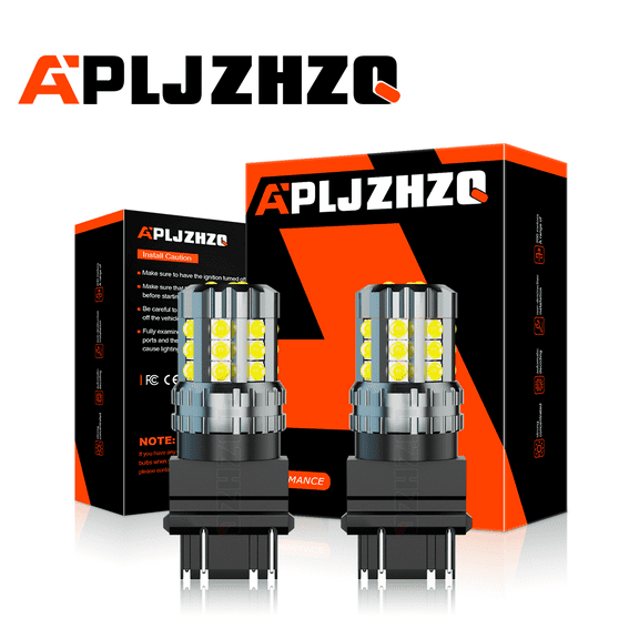 3156 3157 4157 Backup 24-LED Reverse Light Bulbs 6000K Xenon White Bright 2x