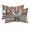 Red, Blue, Beige, variant on Chaise Lounge Headrest Pillow 1 Pack, Brown Bear Cabin Waterproof Chair Pillows with Insert & Adjustable Elastic Strap for Beach Pool Recliner, Vintage Boho Trees Farmhouse Rustic Outdoor Pillow