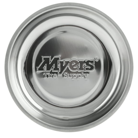 Myers Heavy Duty Stainless Steel 6 inch Round Magnetic Tray