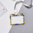thumbnail image 6 of Cauagu Sicilian Style for ID Badge Holder,Badge Holder with Windows Key Card Work Badge Sleeve for Office/ Factory/ID Credit Cards/Proximity Key Cards, 6 of 7