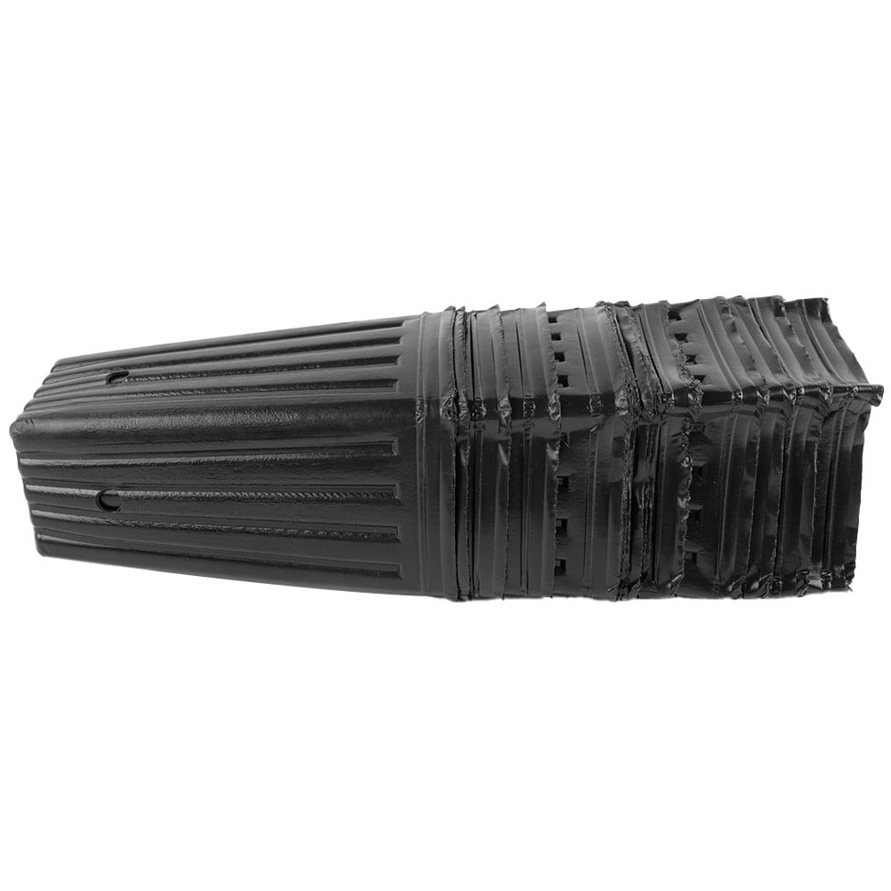 CHENGSI 20 Pack Plastic Deep Nursery Tree Pots 7.8\" Tall Plant Container with Drainage Holes for Indoor Outdoor Gardening Vegetables Flowers Reusable Lightweight Planting Pots