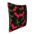 thumbnail image 2 of Kll Cherry Decorative Throw Pillow Covers Velvet Soft For Couch Sofa Bedroom Living Room Outdoor -20"X20", 2 of 8