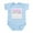 Sky Blue, variant on CafePress - Oops Big Sister Infant Bodysuit - Baby Light Bodysuit, Size Newborn - 24 Months