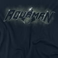 thumbnail image 2 of JLA Aquaman Title Women's T Shirt, Navy, Small, 2 of 6