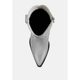 thumbnail image 4 of Wales Metallic Faux Leather Bootie, 4 of 5