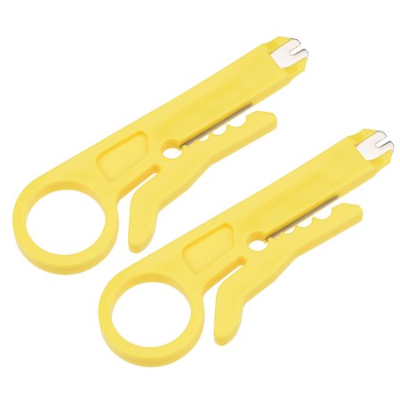 Wire Stripper Punch Down Cutter for Network Wire Cable, RJ45 Cat5 Data Cable, Telephone Cable ,Computer UTP Cable (Best Cell Phone Wirecutter)