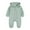 Green, variant on Edvintorg 0-24Months Winter Baby Rompers Long Sleeve Baby Girls Boys Cotton Clothes Romper Casual Hooded Bear Ears Jumpsuit Pullover Zipper Overalls
