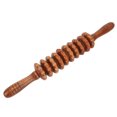thumbnail image 3 of Rouleau de Massage, Relaxant Muscle Réduisant la Graisse Dos Outil de Massage pour Bureau Rouge Vin, 3 of 7