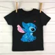 thumbnail image 3 of Camiseta de algodón para niños, camiseta de dibujos animados de Disney Lilo Stitch, camiseta de manga linda de Stitch, camiseta gráfica Y2k, camisetas para niñas y niños, 3 of 5