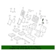 thumbnail image 2 of New Genuine BMW Trim Cover Lock Assembly L (2007-2014) OE 52207171499, 2 of 7