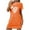 Orange, variant on Nightgowns for Women Sleapwear Short Sleeve Night Shirts Soft Sleep Dress Classic Nightdress Ladies Sleepwear Short Sleeves Nightgown Print Tee Sleep Dress L