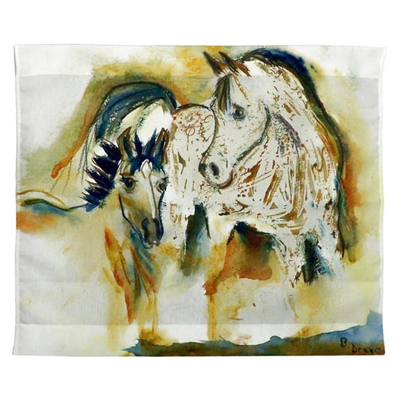 Betsy Drake TP058 24 x 30 in. Mare & Colt Outdoor Wall Hanging