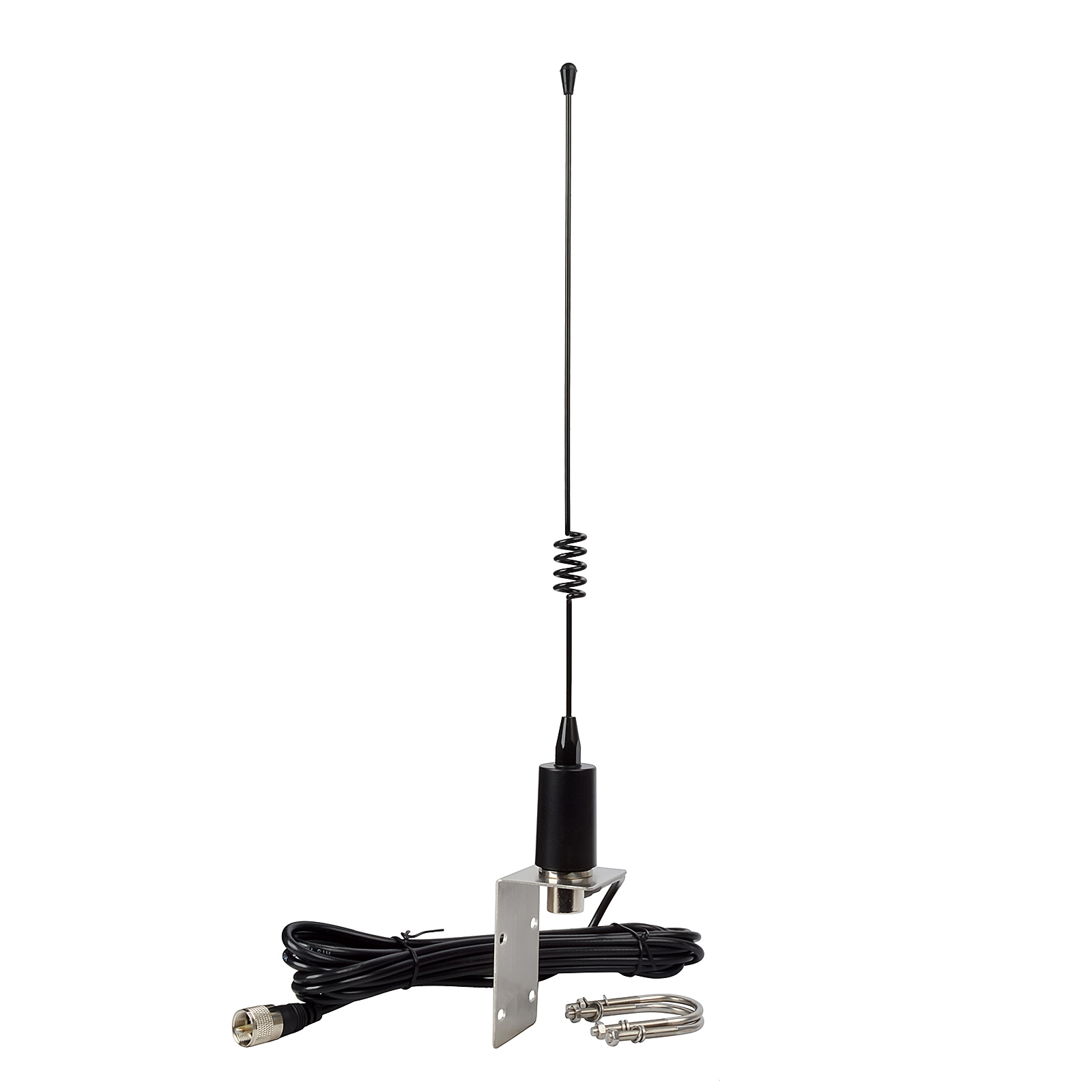 HYS VHF 2.5dBi Whip Marine Antenna with Bracket