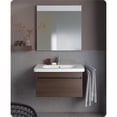 thumbnail image 4 of Duravit 071350-1Hole-L Durastyle 19-5/8" Specialty Ceramic Wall Mounted Bathroom Sink And, 4 of 4