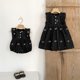 thumbnail image 2 of Vestidos bordados con lazo para niña, bonito Body para bebé, trajes para hermana, ropa para bebé, vestido con mangas con volantes para niño, 2 of 6