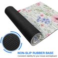 thumbnail image 6 of Long Mouse Pads for Desk,Pioneer Flower Floral Print Pattern Desk Mats on Top Of Desks, Desk Mouse Pad Extra Large with 3mm Non-Slip Base and Stitched Edge for Gaming,Office,Work,Home 47.3"x23.6", 6 of 6