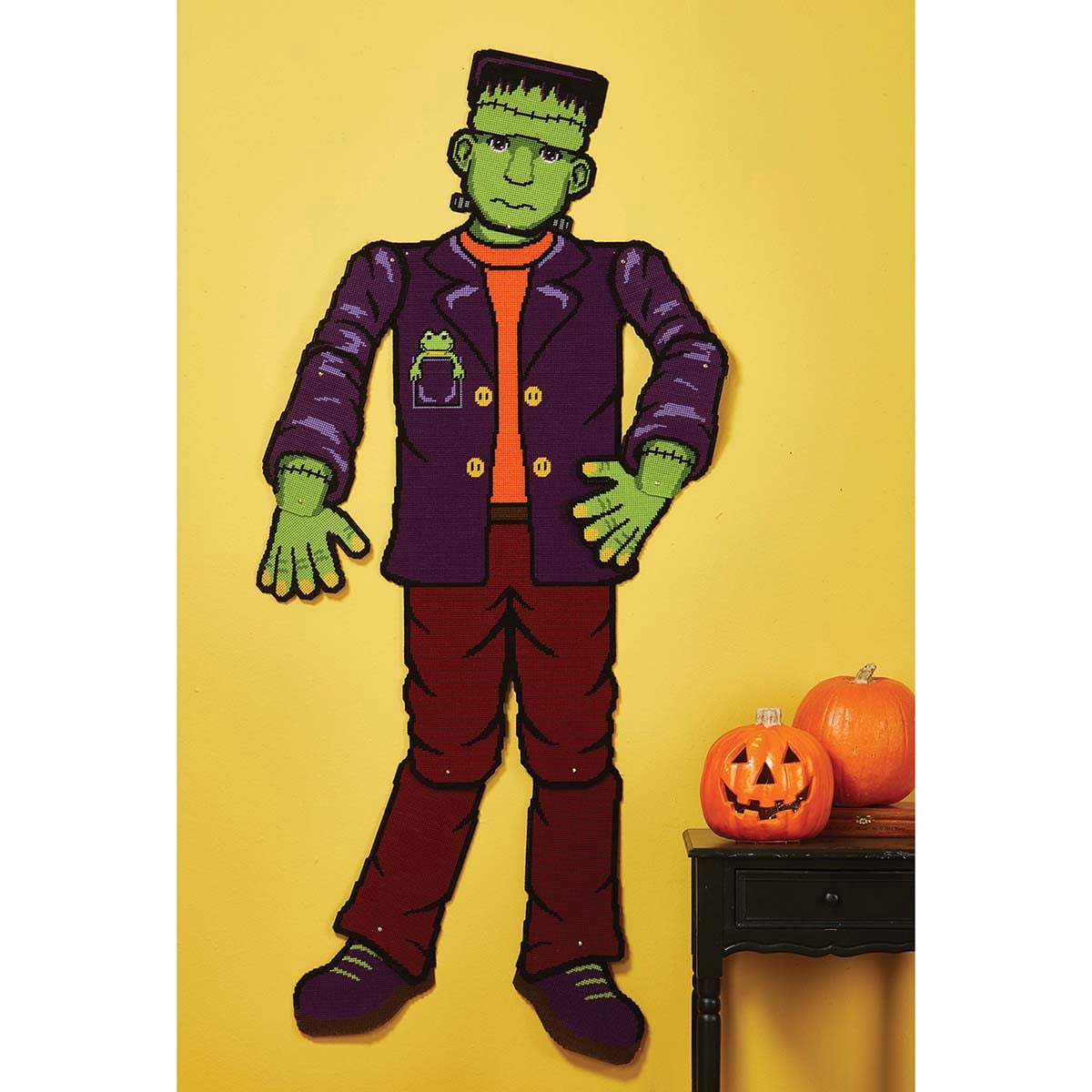 Herrschners® Frankie Fun Wall Hanging Plastic Canvas Kit