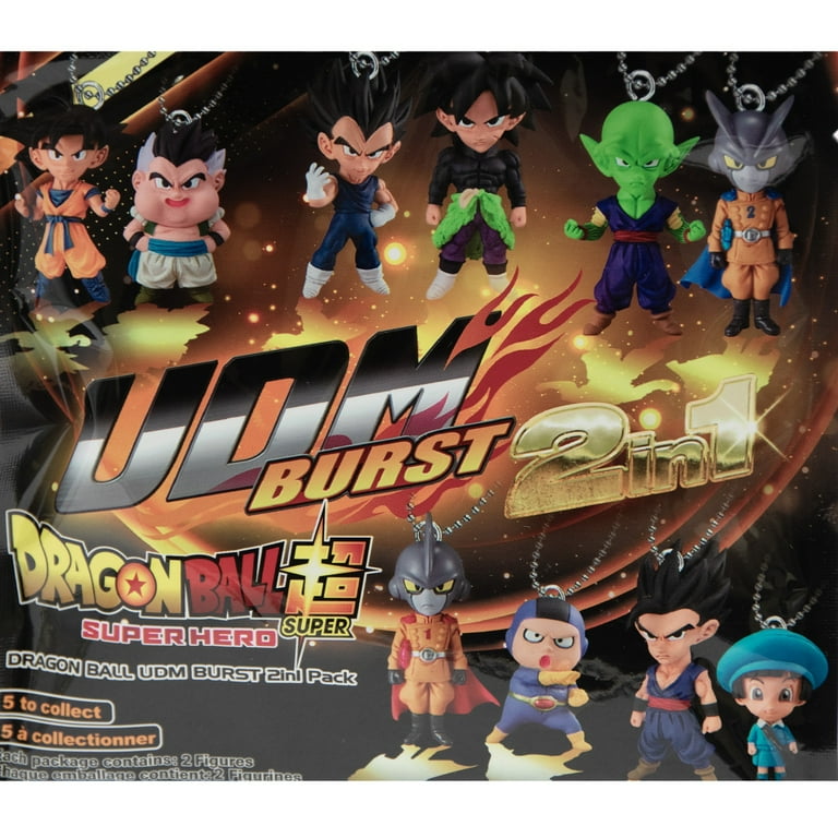 Dragon Ball Super Hero DBZ Heroes UDM Burst 2 in 1 Mystery Pack