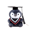 Red, variant on Penguin Graduation Plush Toy — Novelty Stuffed Animals with Keychain Plush Loop, Cute Plushies for Desk Decor, Barney Stuffed Animal Vibe,Red
