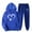 Blue, variant on Track Suits for Women Set Woman Hoodie Long Sleeved Pullover Sweatpant Outfits Pocket Drawstring Print Tracksuit Stretch Waist Trendy Jogger Sets Plus Size Party Fall Suit