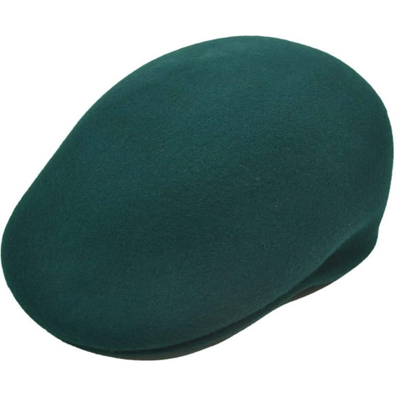 Mens Bruno Capelo Hunter Green Ascot Ivy Cap 100% Wool Hat TY-110