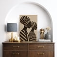 thumbnail image 2 of Canvas Print Abstract African Woman Wall Art Boho Decorative for Living Room Bedroom - 32"x48", 2 of 8