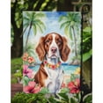 thumbnail image 3 of Welsh Springer Spaniel Luau Garden Flag 11.25 in x 15.5 in, 3 of 5