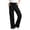C-Black688, variant on DHFJKG Womens Corduroy Pants High Waisted Elastic Drawstring Cargo Loose Fit Wide Leg Joggers Pants With Pockets Soft Trousers