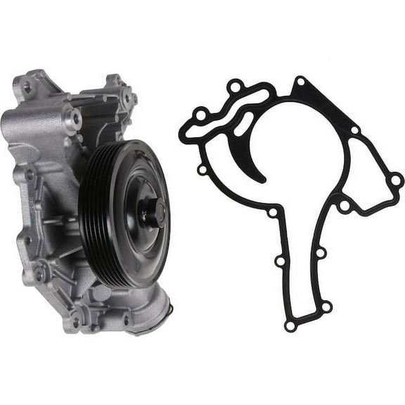 Water Pump - Compatible with 2008 - 2012 Mercedes-Benz C300 3.0L V6 2009 2010 2011