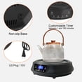 thumbnail image 4 of 800w Electric Mini Stove Hot Plate, Portable Electric Ceramic Stove With Adjustable Power Levels Countertop Burners ElectricHot Plate For Boiling Wat, 4 of 9