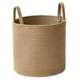 thumbnail image 4 of Cesto para la colada, cesto para la colada de cuerda tejida, almacenamiento decorativo de ropa sucia, juguetes y mantas en la habitación del bebé y la 35cmx39cm, 4 of 8