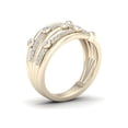 thumbnail image 2 of 1/4Ct TDW Diamond 10K Yellow Gold 5 Row Diamond Ring (I-J, I2), 2 of 5