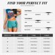 thumbnail image 5 of Fotbe a Teal Ribbonin Shorts Sin Costuras – Shorts Deportivos de Cintura Alta para Mujer, Elásticos para Gimnasio, Yoga, Running o Ciclismo-Small, 5 of 8