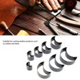 thumbnail image 3 of Leather Mould, 8Pcs Leather Die Cutter Durable Various Specification  For DIY, 3 of 8