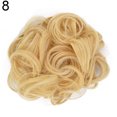 thumbnail image 1 of Flmtop Mode Femmes Cheveux Bun Extension Bouclés Bouclés Désordonné Donut Chignons Perruque, 1 of 10